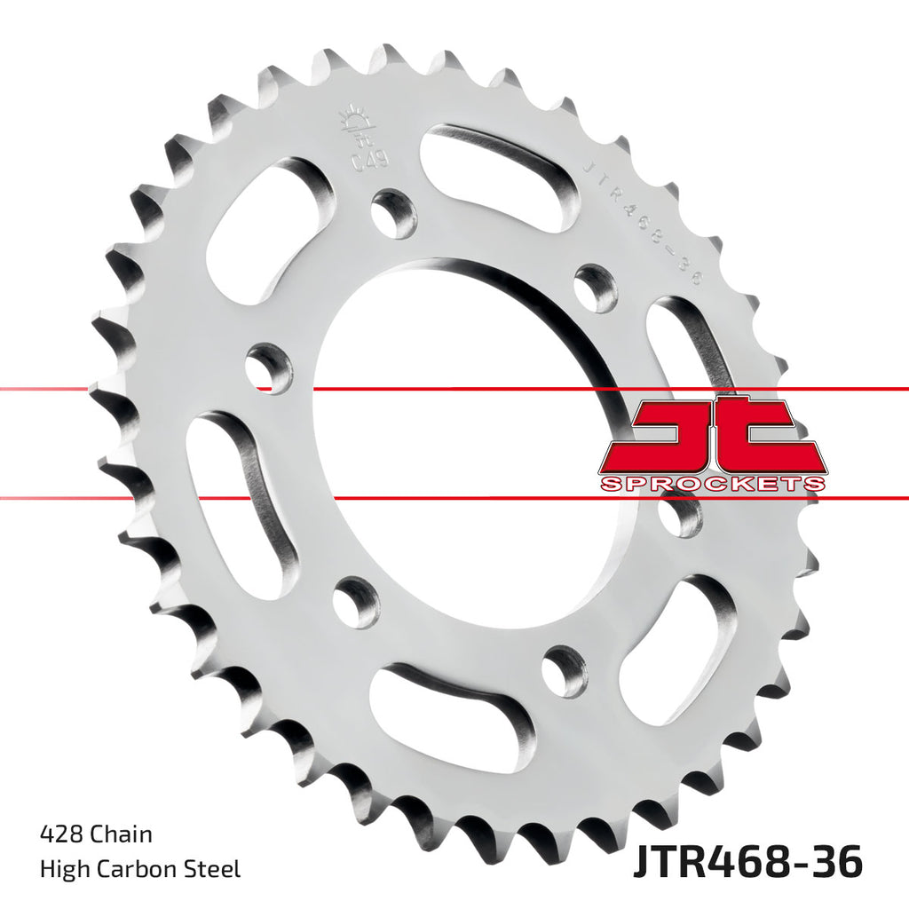 REAR SPROCKET JTR468.36 STEEL, HONDA ROAD JT