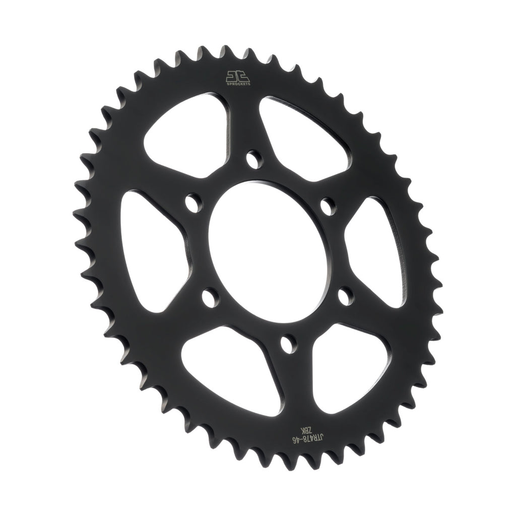 REAR SPROCKET JTR478.46 JT, BLACK STEEL
