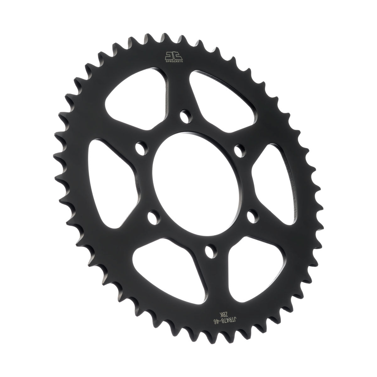 REAR SPROCKET JTR478.46 JT, BLACK STEEL