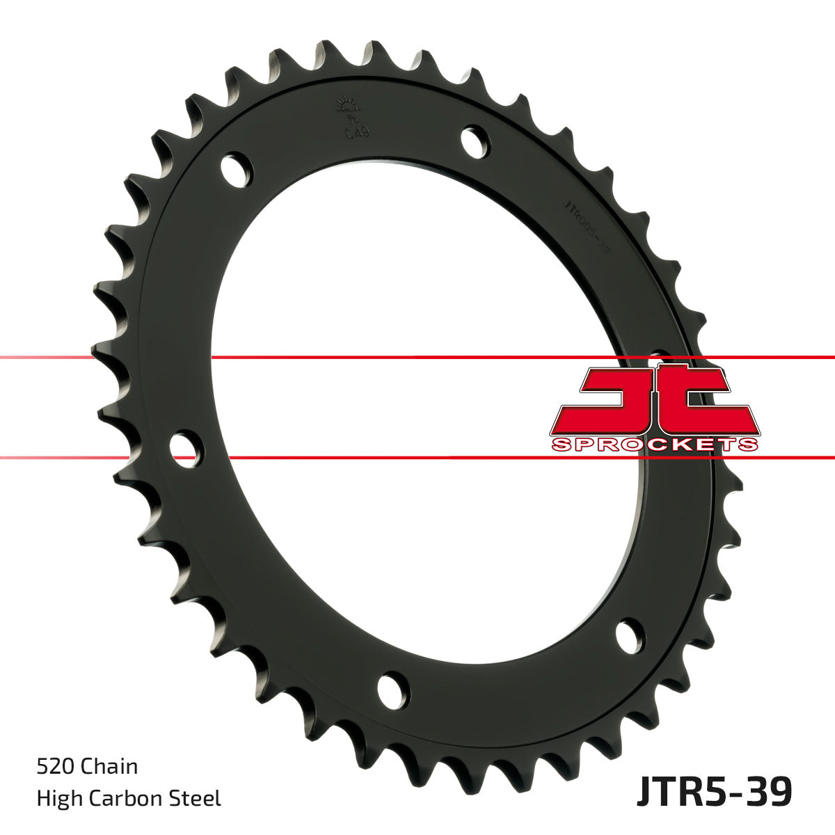 REAR SPROCKET JTR5.39 JT 520 OLD No. SR005-39.S.JT