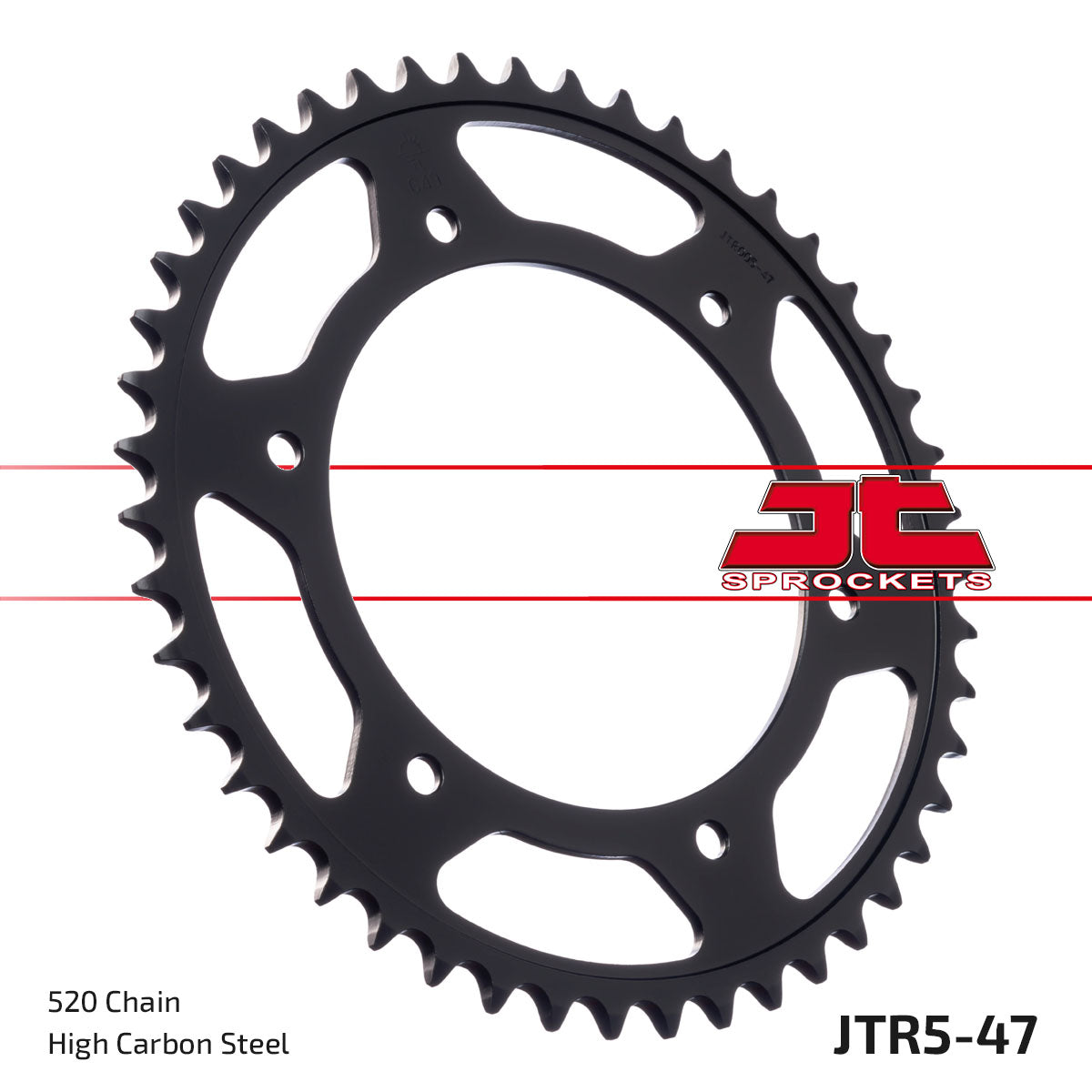 REAR SPROCKET JTR5.47 JT 520 OLD No. SR005-47.S.JT