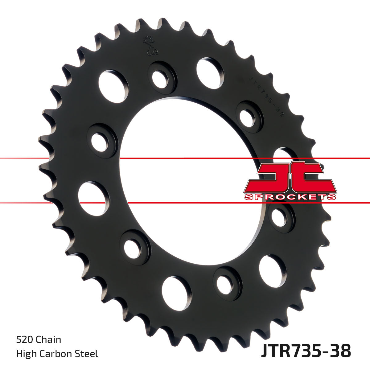 REAR SPROCKET STEEL JTR735.38