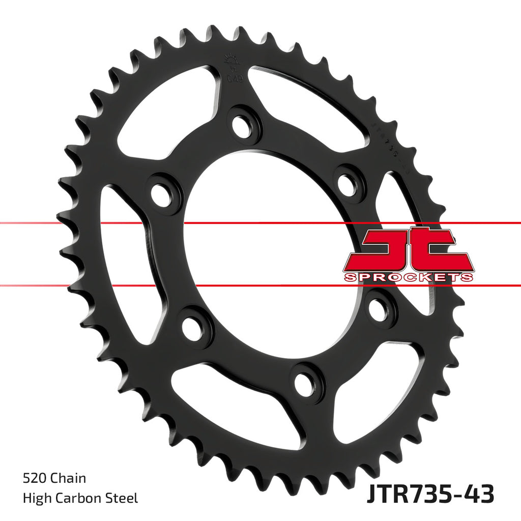 REAR SPROCKET STEEL JTR735.43