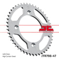 REAR SPROCKET STEEL JTR798.47 BLACK JTR798.47, SR798-47