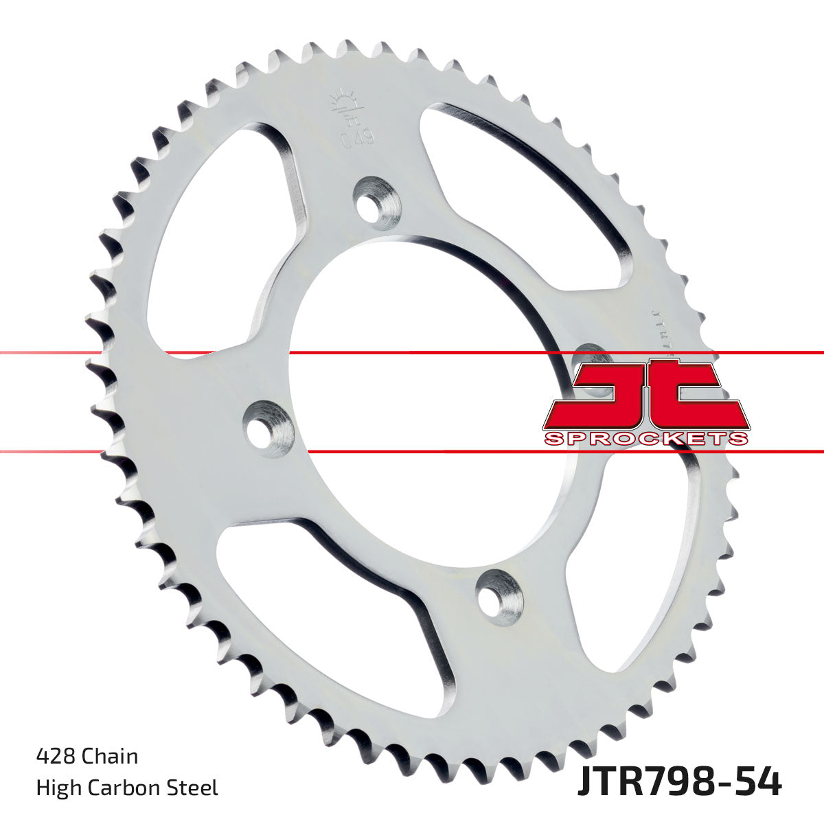 REAR SPROCKET STEEL JTR798.54 JTR79854, JTR798.54, SR798-54