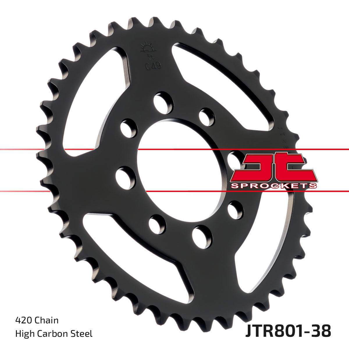 REAR SPROCKET JTR801.38 JT 420