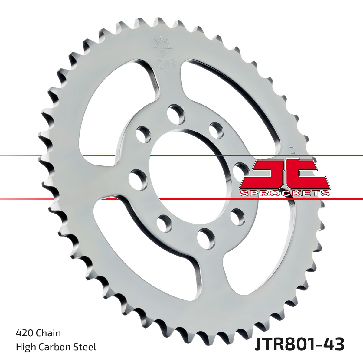 REAR SPROCKET JTR801.43 JT 420