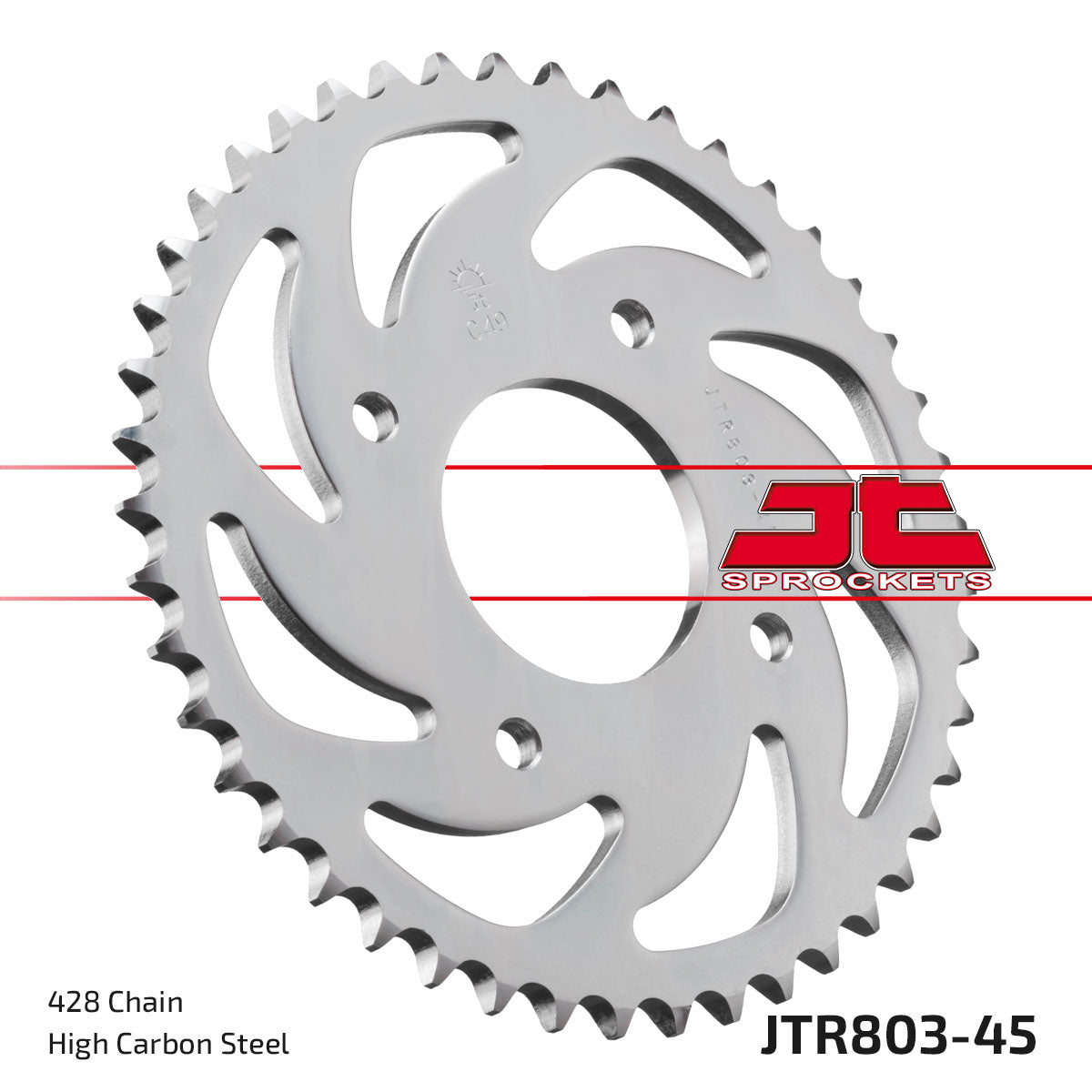 REAR SPROCKET JTR803.45 STEEL