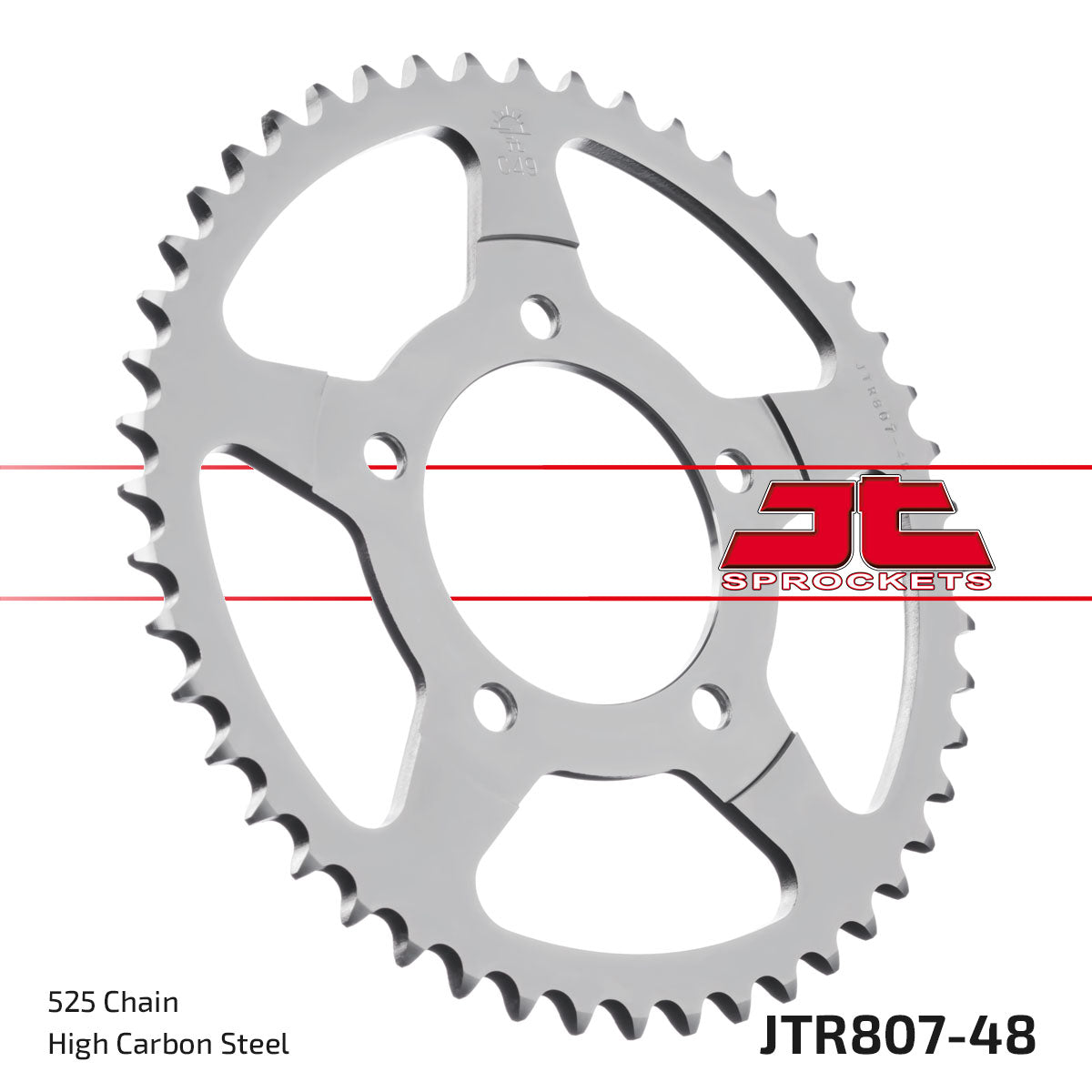 REAR SPROCKET STEEL JTR807.48