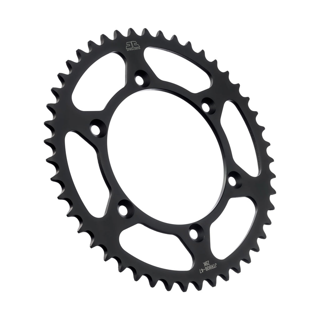 REAR SPROCKET STEEL HARD ZBK, C45 INDUCTION JTR808.47ZBK