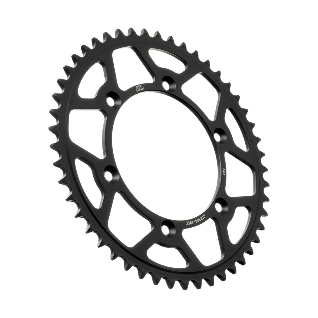 REAR SPROCKET STEEL JTR808.49SC, LIGHTWEIGHT SELF-CLEANING