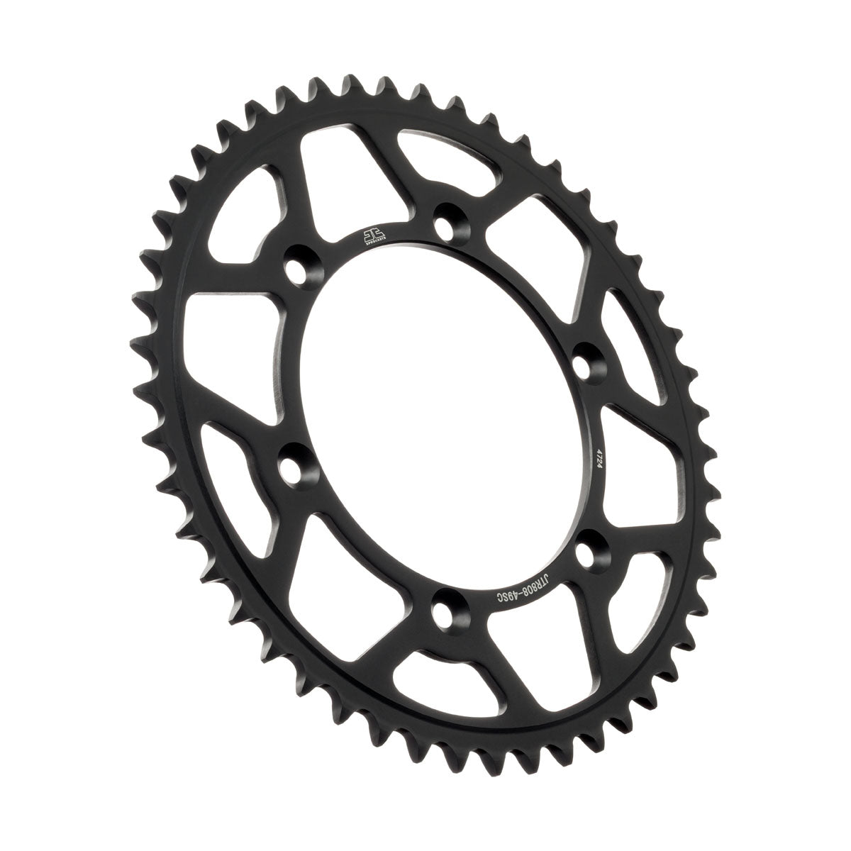 REAR SPROCKET STEEL JTR808.49SC, LIGHTWEIGHT SELF-CLEANING