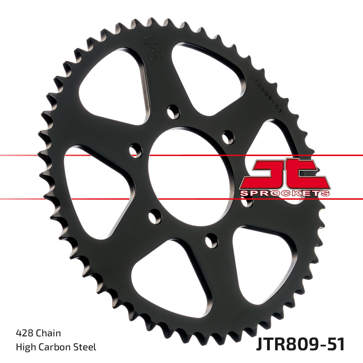 REAR SPROCKET JTR809.51 JT 428