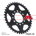 REAR SPROCKET JTR811.39 STEEL