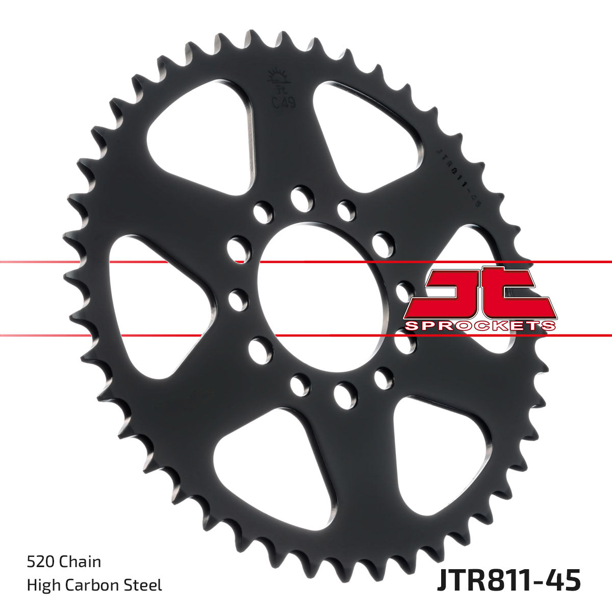REAR SPROCKET JTR811.45 STEEL