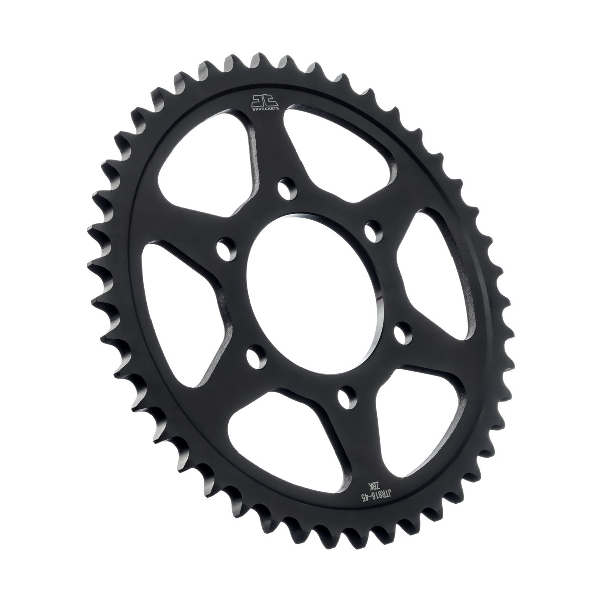 REAR SPROCKET STEEL HARD ZBK, C45 INDUCTION JTR816.45ZBK