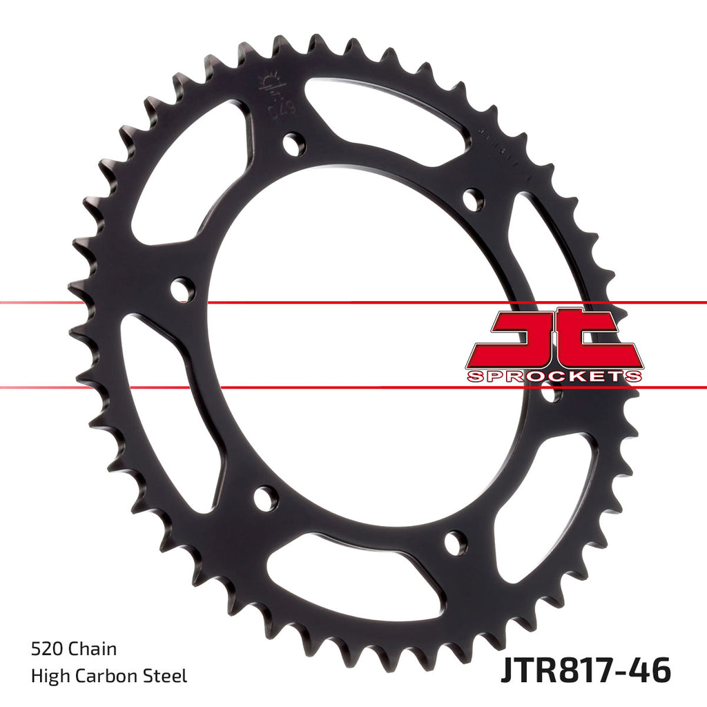 REAR SPROCKET STEEL JTR817.46