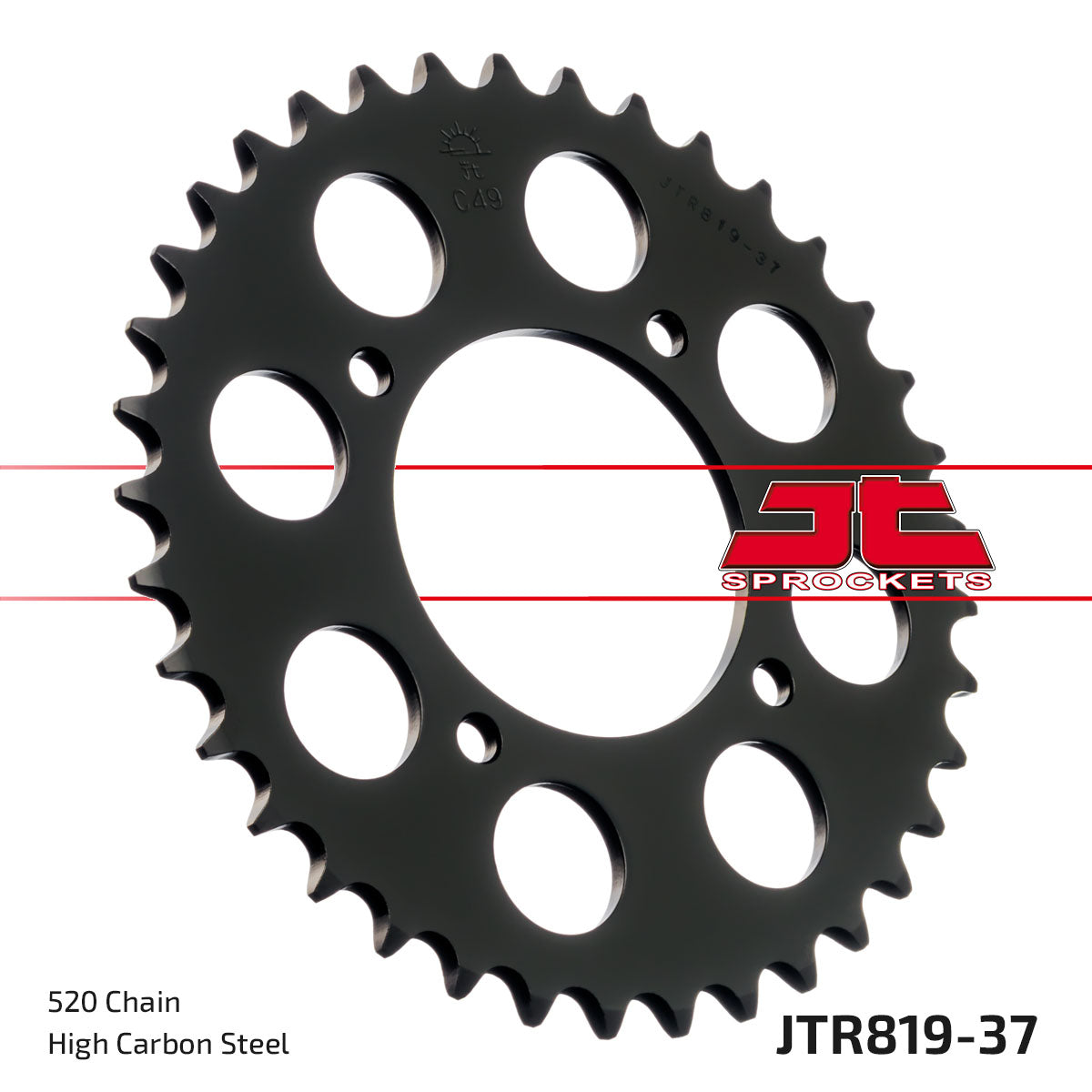 REAR SPROCKET JTR819.37 JT 520