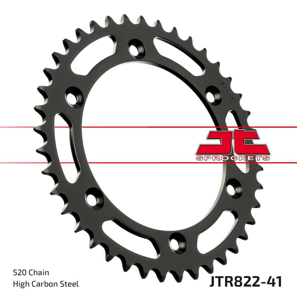 REAR SPROCKET STEEL JTR822.41