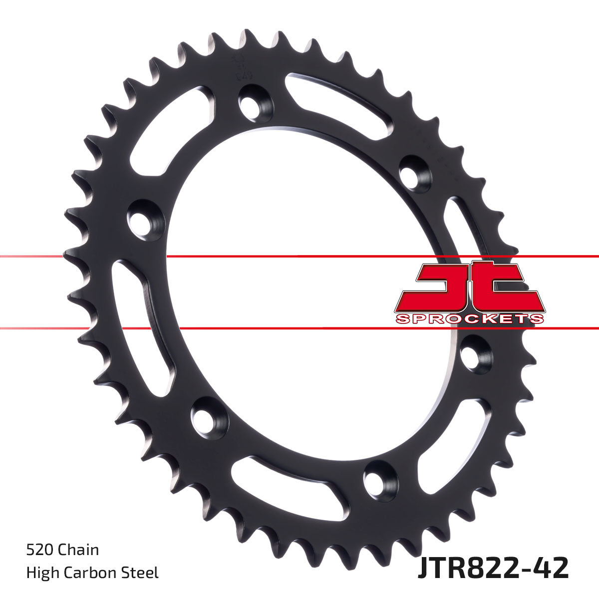 REAR SPROCKET STEEL JTR822.42