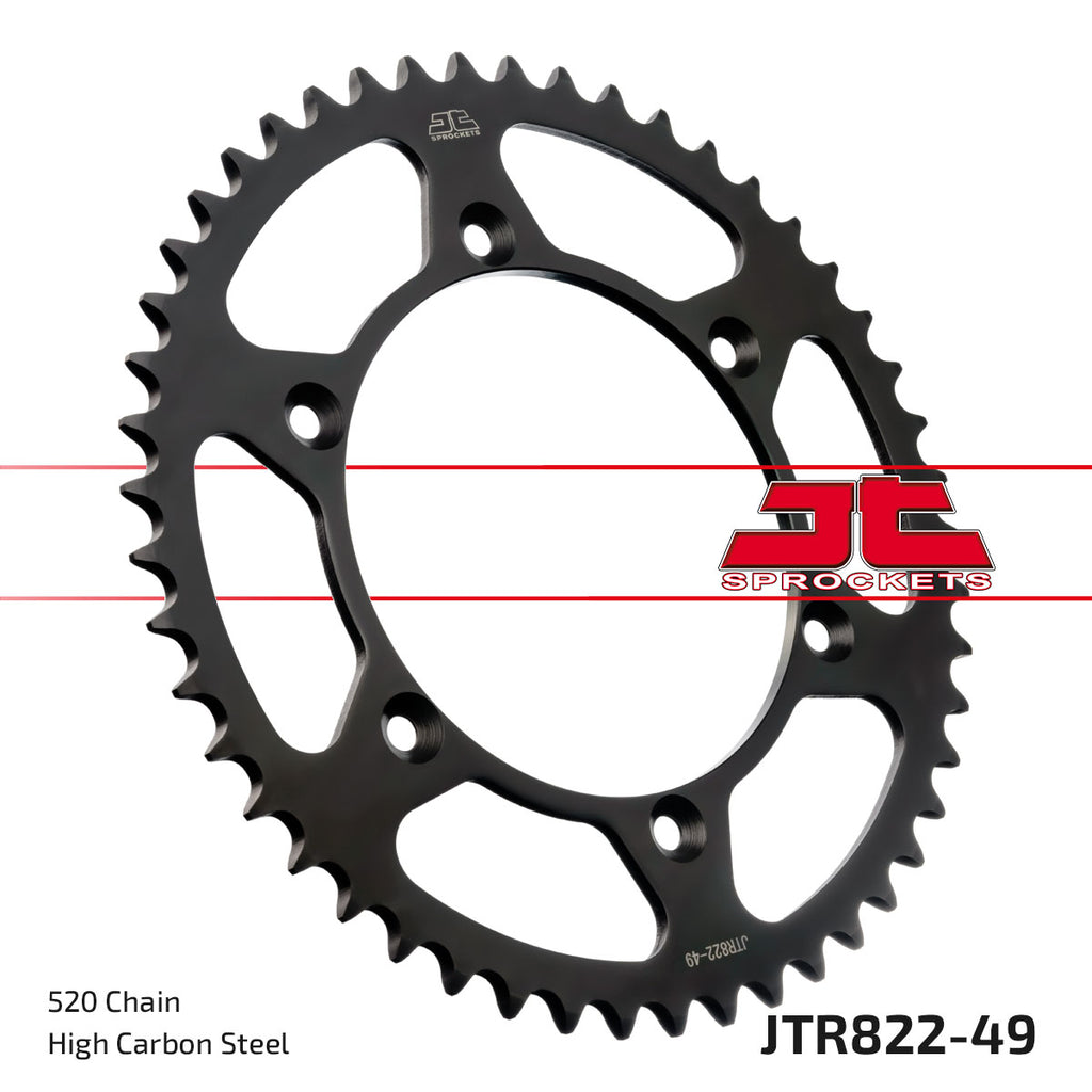 REAR SPROCKET STEEL JTR822.49