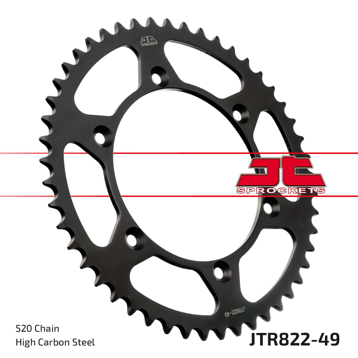 REAR SPROCKET STEEL JTR822.49