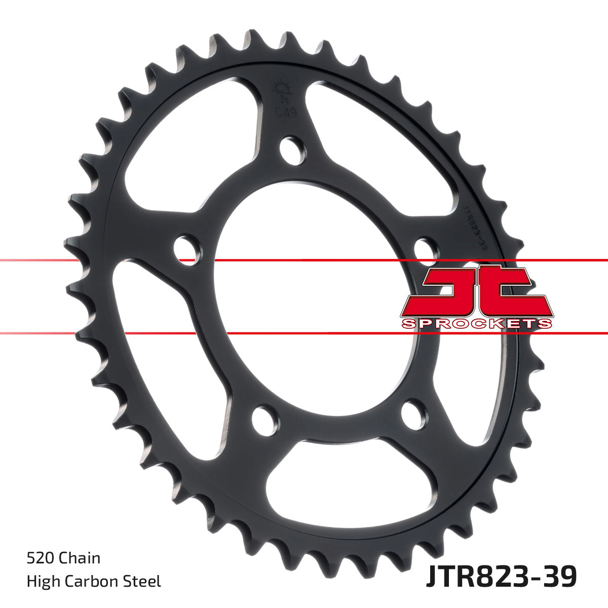REAR SPROCKET STEEL JTR823.39