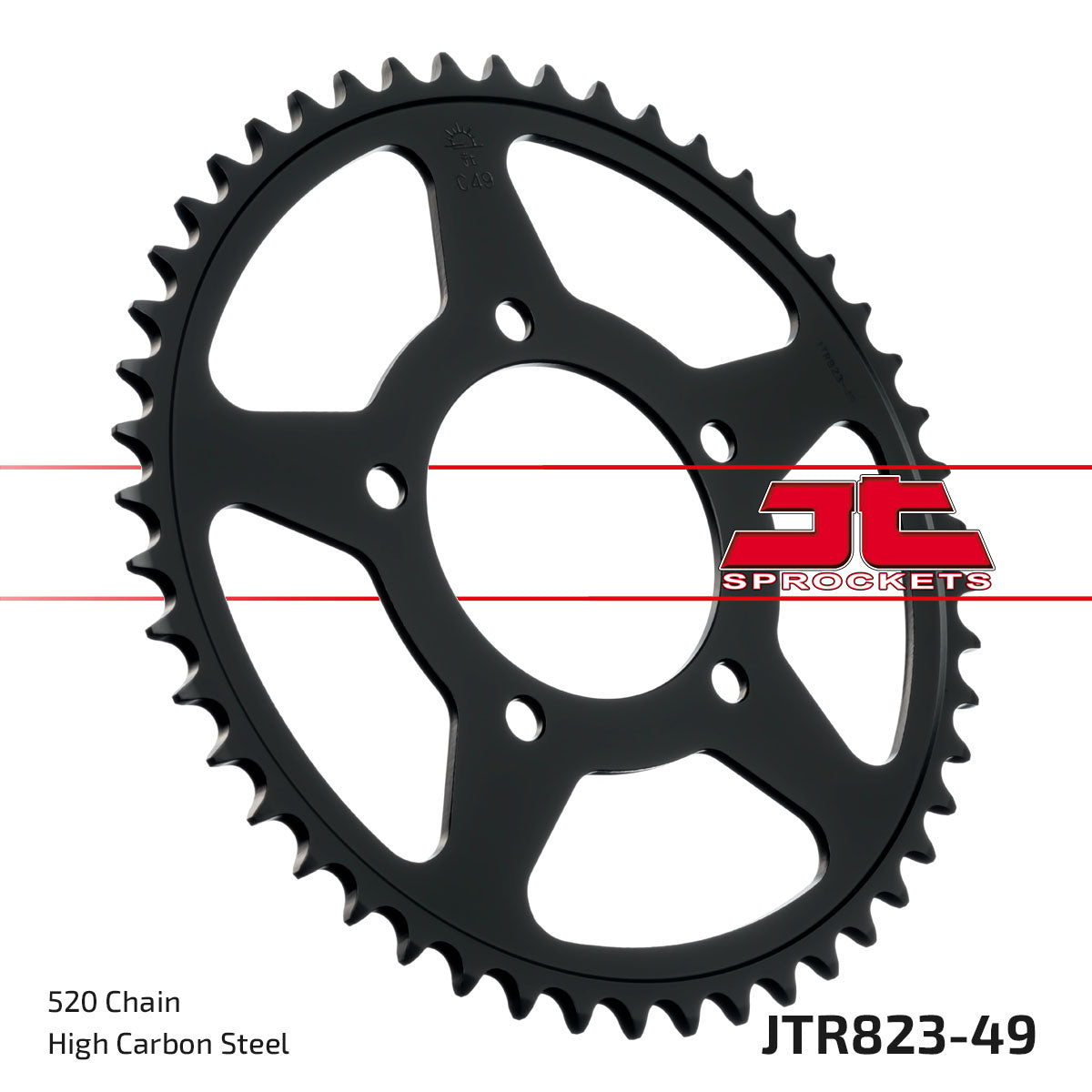 REAR SPROCKET STEEL JTR823.49