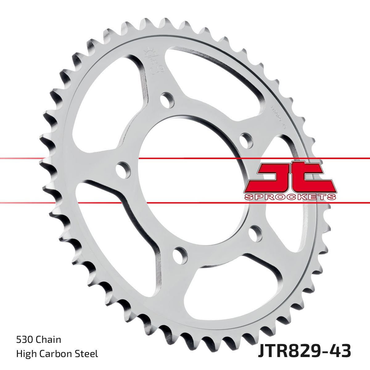 REAR SPROCKET STEEL JTR829.43
