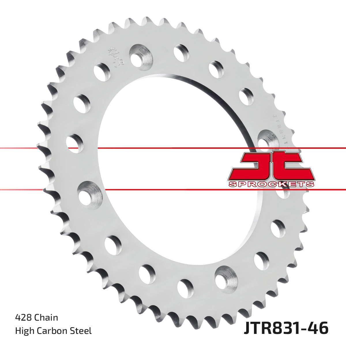 REAR SPROCKET STEEL JTR831.46