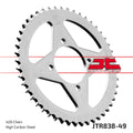 REAR SPROCKET JTR838.49 STEEL, SILVER