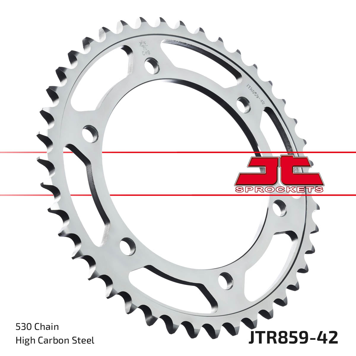 REAR SPROCKET JTR859.42 STEEL