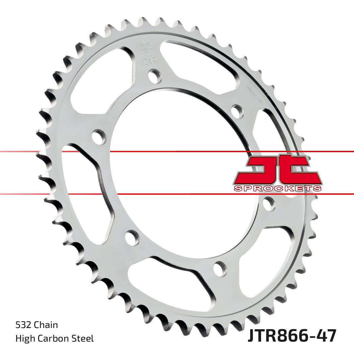REAR SPROCKET JTR866.47 JT