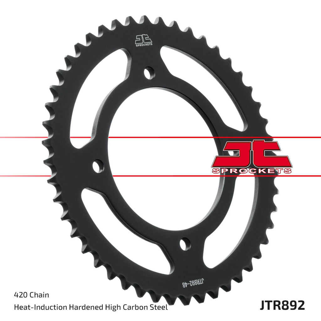 REAR SPROCKET STEEL BLACK KTM TC 65 JT JTR892.48
