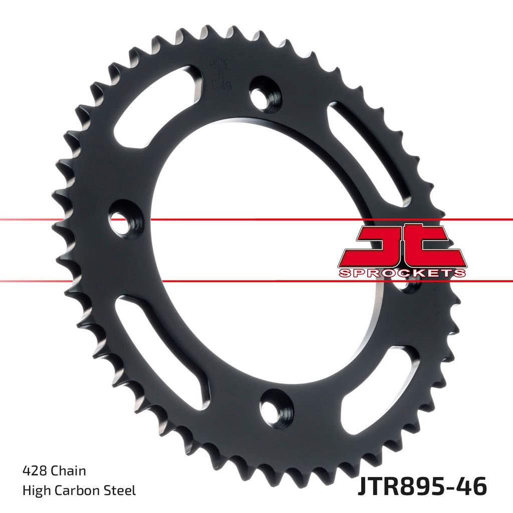 REAR SPROCKET STEEL JTR895 BK, KTM 85SX, 105SX, 85XC, 105XC, JTR895.46