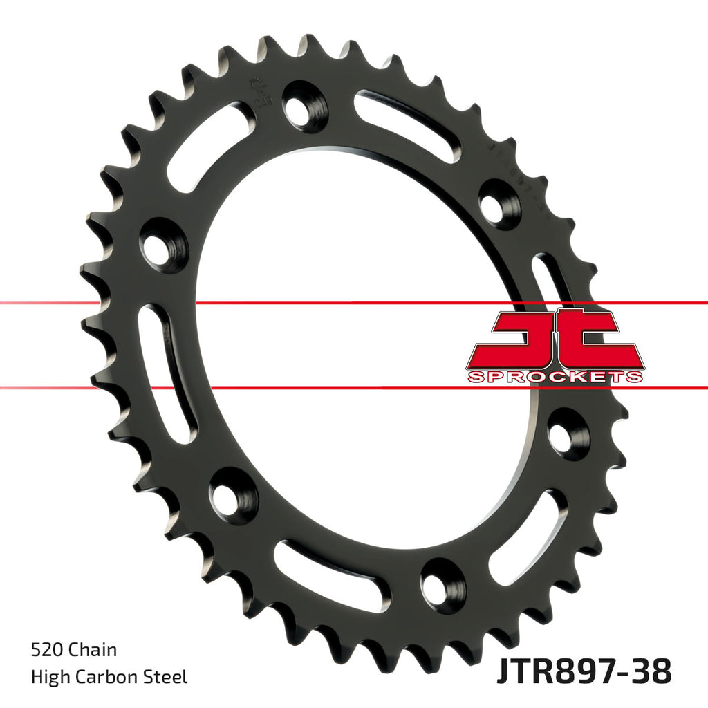 REAR SPROCKET STEEL JTR897 JT JTR897.38