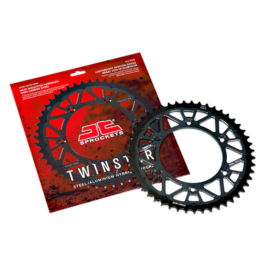 JT TwinStar Hybrid Aluminium Steel Rear Sprocket KTM/HSQ/GASGAS