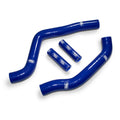 COOLANT HOSE 4 PIECE KIT BLUE 05-12 KAWASAKI 125 KX SAMCO SPORT KAW-26-BU
