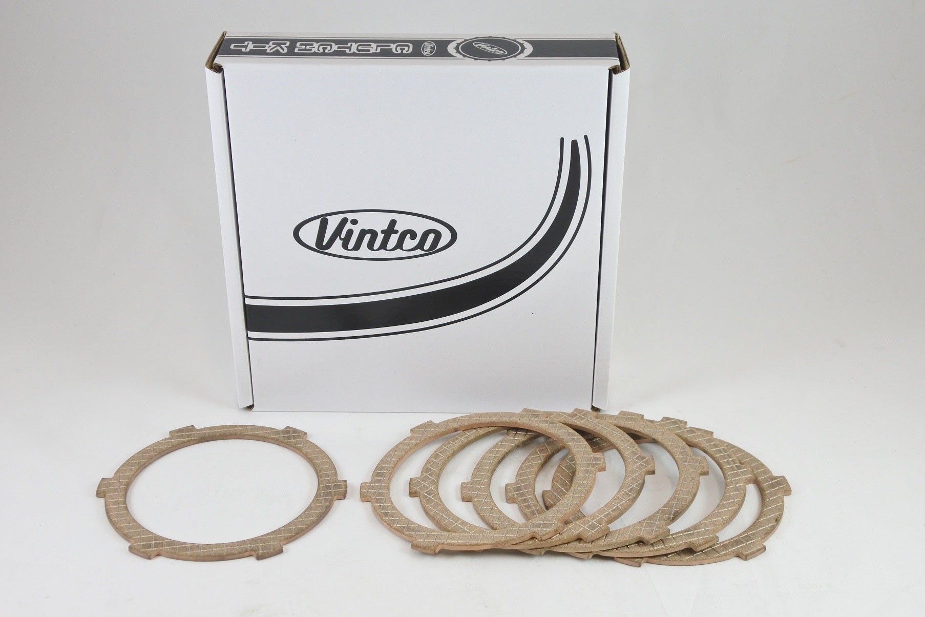 CLUTCH PLATE KIT 69-81 MAICO GS 250 400 440 490 SINTERED BRONZE 4 5 SPEED VINTCO KCLM01