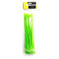 CABLE ZIP TIES 40PC 12 GREEN 4.8mm WIDE NYLON 40 - TOOLZONE KDPEL124