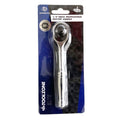 RATCHET HANDLE 1/4 DRIVE PROFESSIONAL POLISHED 150mm CRV QUICK RELEASE - TOOLZONE KDPSS052
