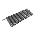 IMPACT SOCKET SET DEEP 3/8 DRIVE AF 8 PIECES 3/8-13/16 CRV BLACK FINISH - TOOLZONE KDPSS233