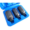 IMPACT SOCKET SET 3 PIECES 1/2 DRIVE 30mm 32mm 36mm THIN WALL BLACK FINISH - TOOLZONE KDPSS248