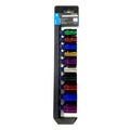 SOCKET SET 10 PIECES 1/2 DRIVE MM CRV COLOUR CODED 13mm-24mm - TOOLZONE KDPSS313