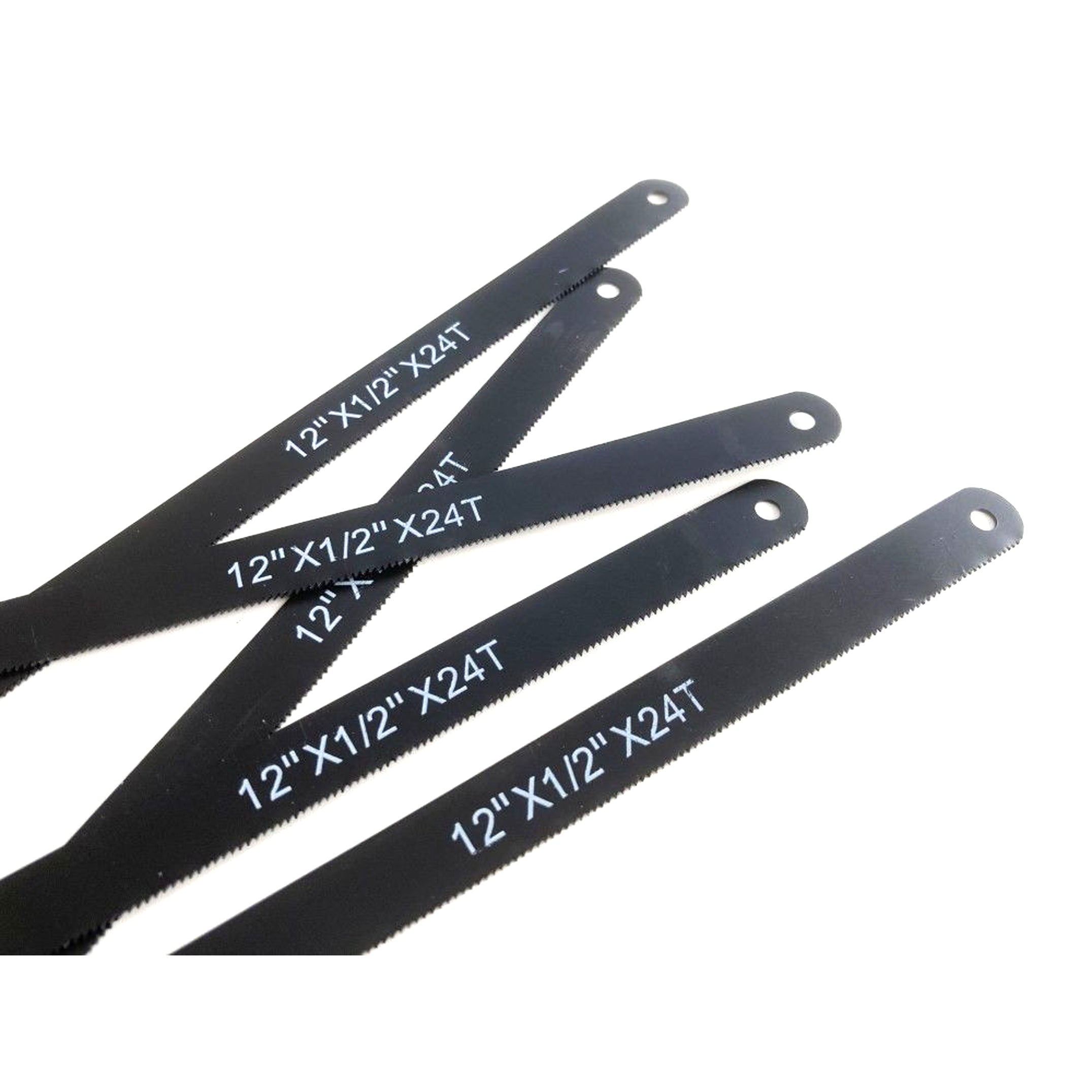 HACKSAW BLADES 12 24 TPI CARBON STEEL 12 PIECES - TOOLZONE KDPSW101
