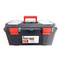 TOOLBOX MAESTRO 22 WITH ORGANISER LIDS AND CARRY TRAY - TOOLZONE KDPTB096
