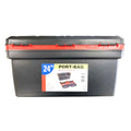 TOOLBOX MAESTRO 24 WITH ORGANISER LIDS AND CARRY TRAY - TOOLZONE KDPTB097