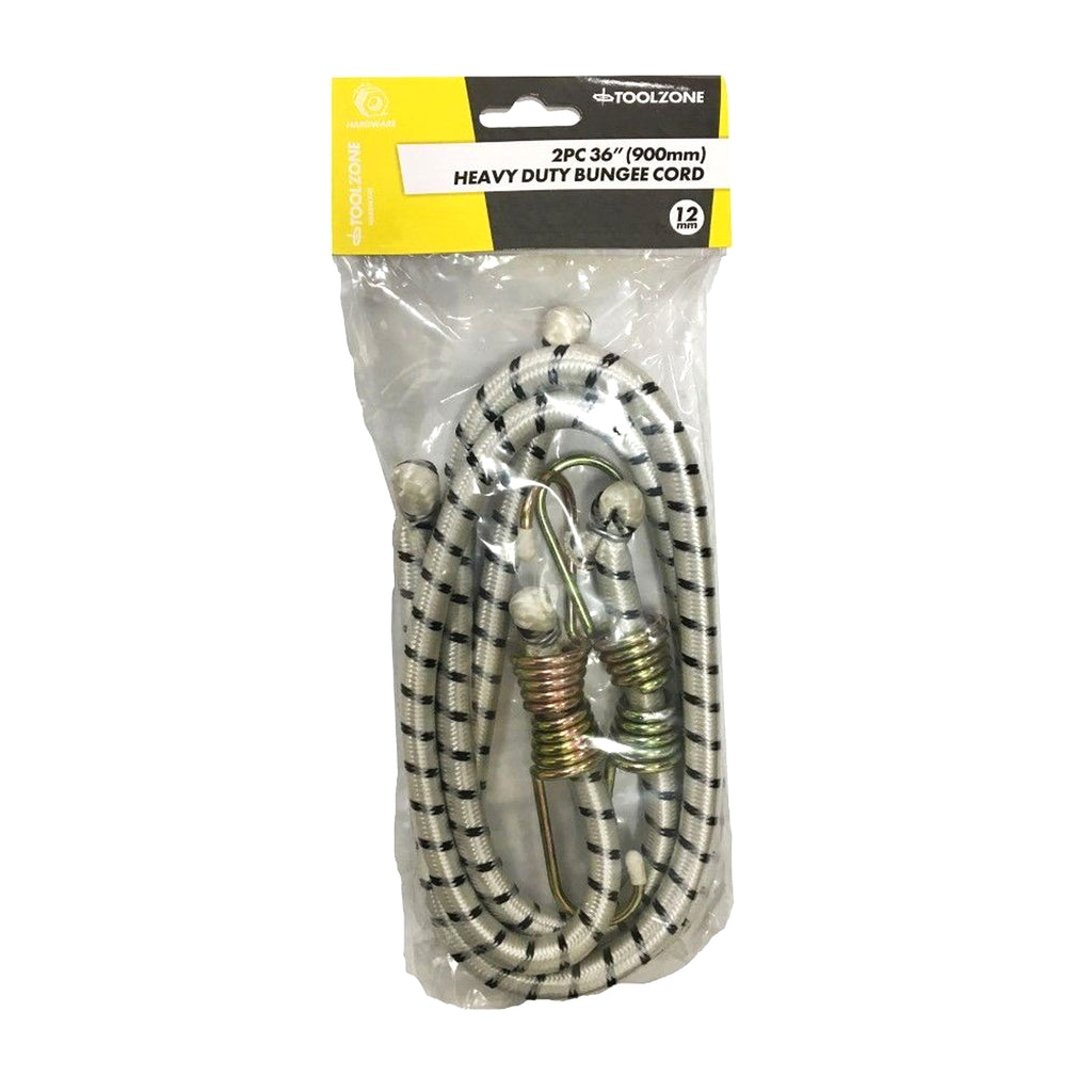 BUNGEES 2PC 36 12mm WITH HOOKS - TOOLZONE KDPTD002