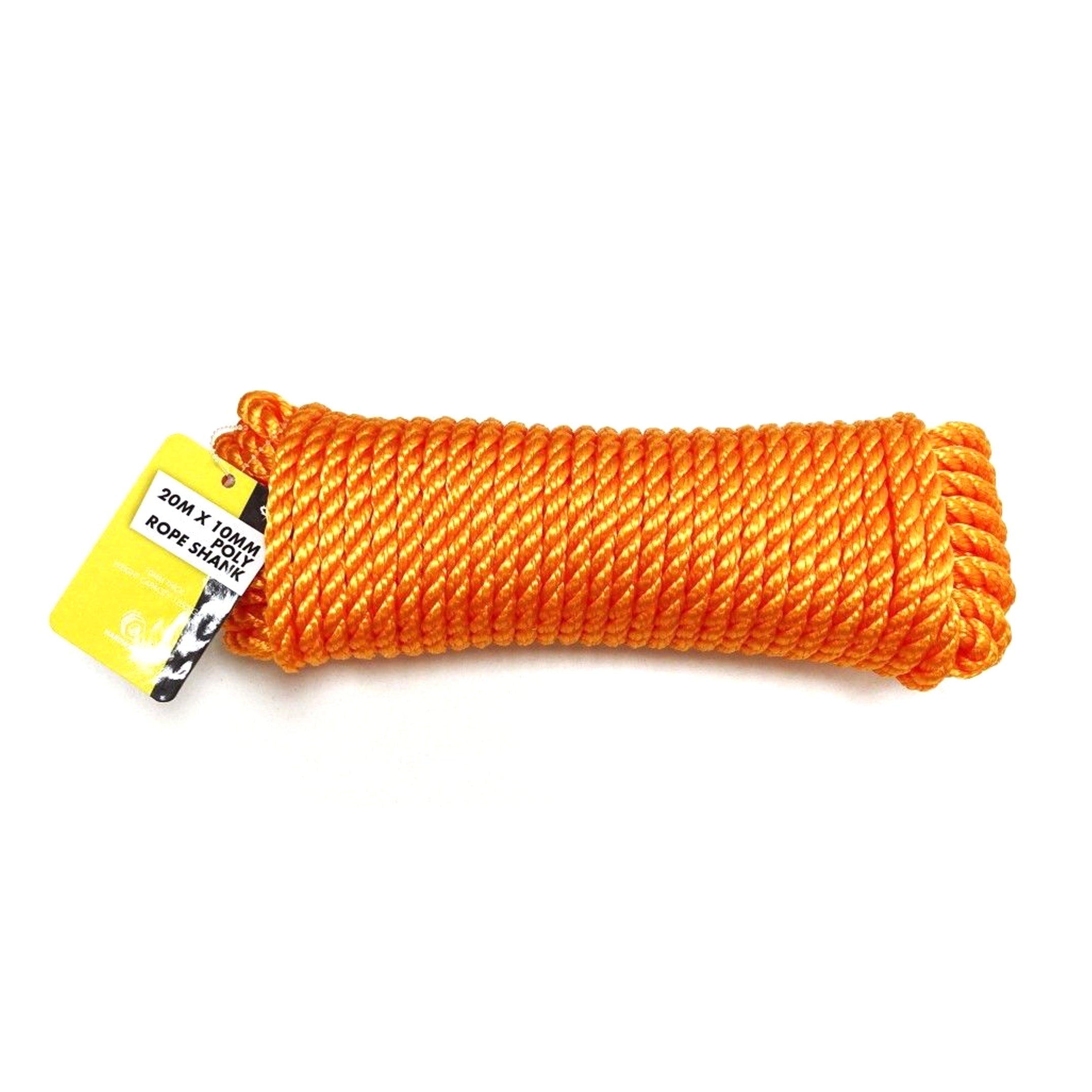 POLY ROPE SHANK 10mm x 20m - TOOLZONE KDPTD015