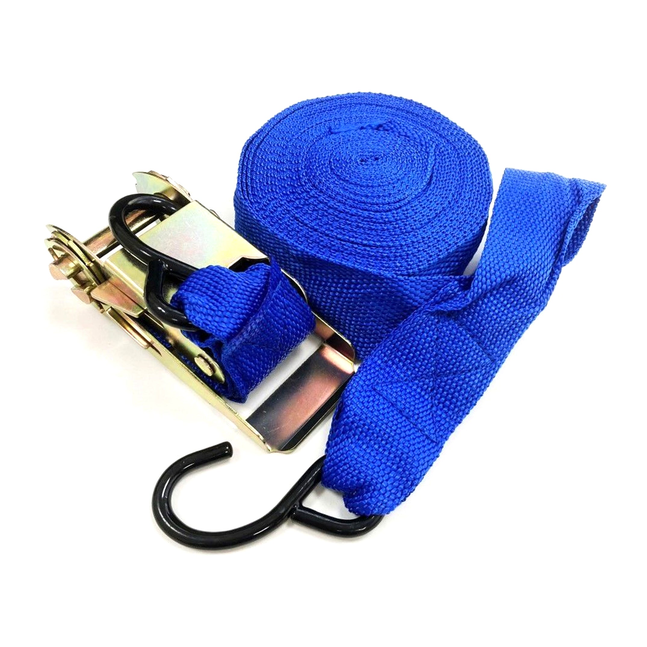 RATCHET TIE DOWN 2 x 30ft 1500lb CAPACITY - TOOLZONE KDPTD033